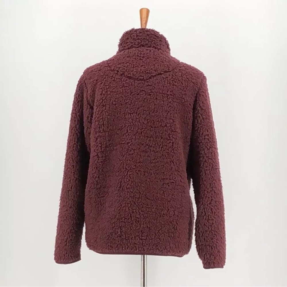 NWOT Thread & Supply Sherpa quarter Zip Size Small - Picture 4 of 5